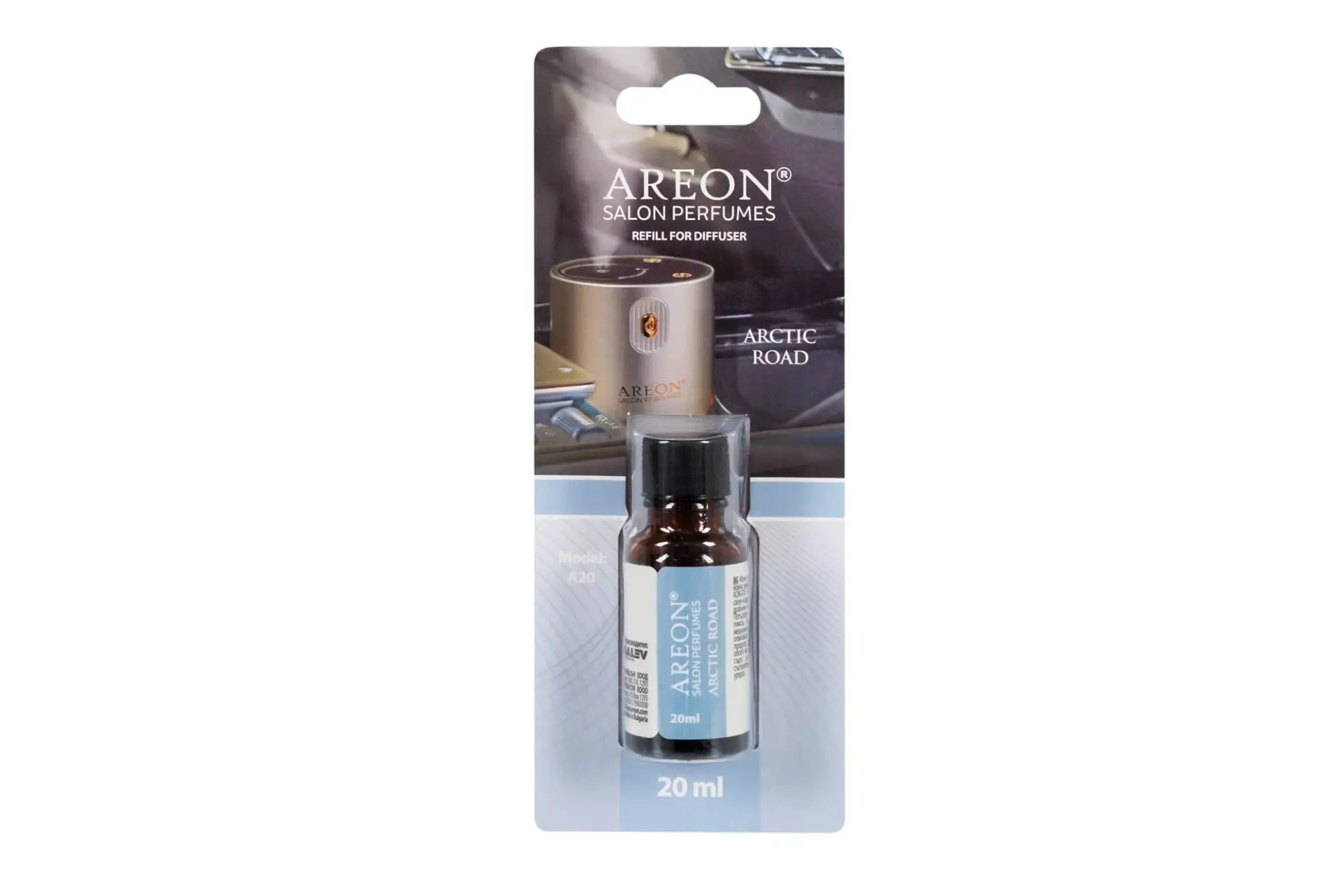 Areon A20 Ανταλλακτικό – Άρωμα: Arctic Road, 20ml