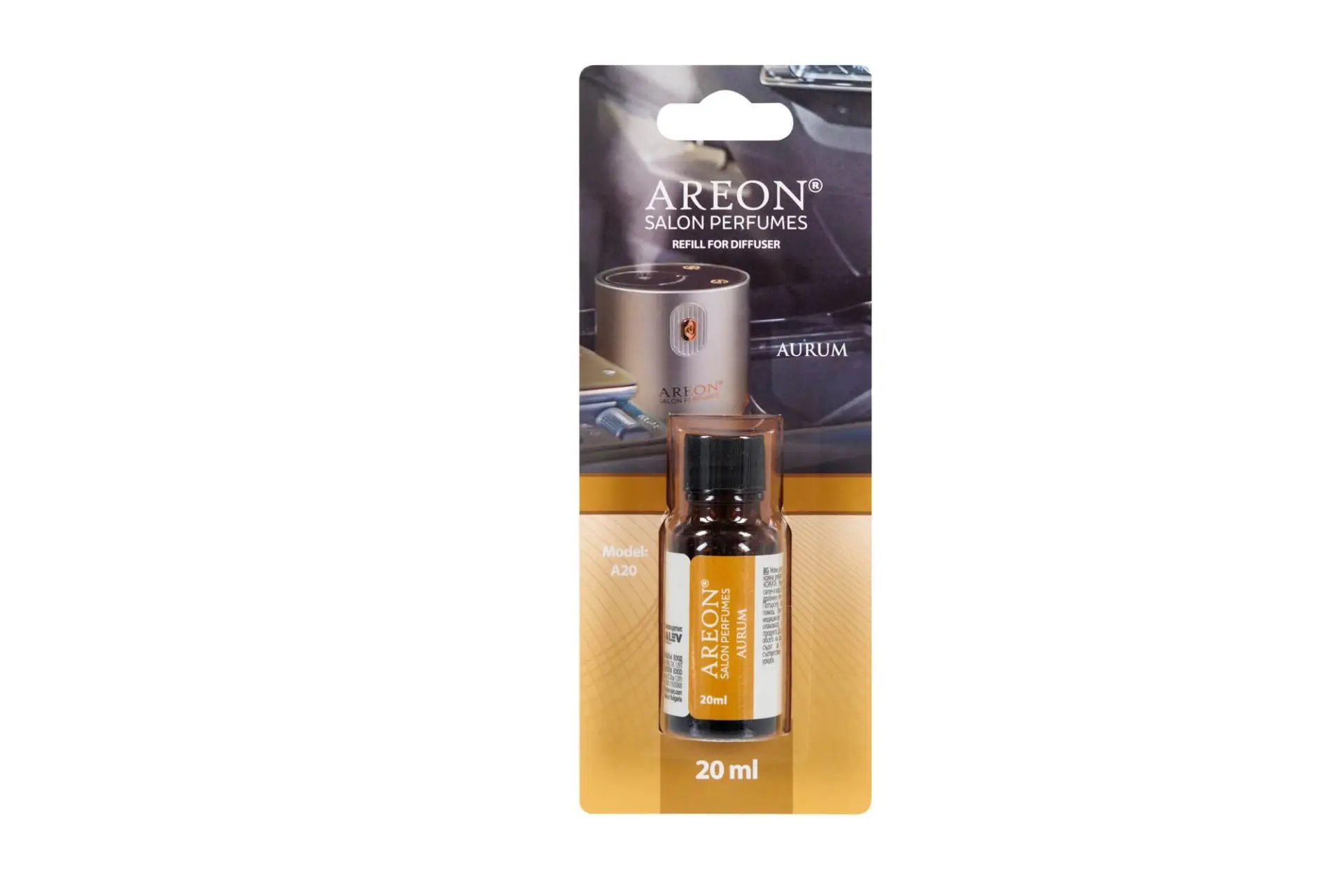 Areon A20 Ανταλλακτικό – Άρωμα: Aurum, 20ml