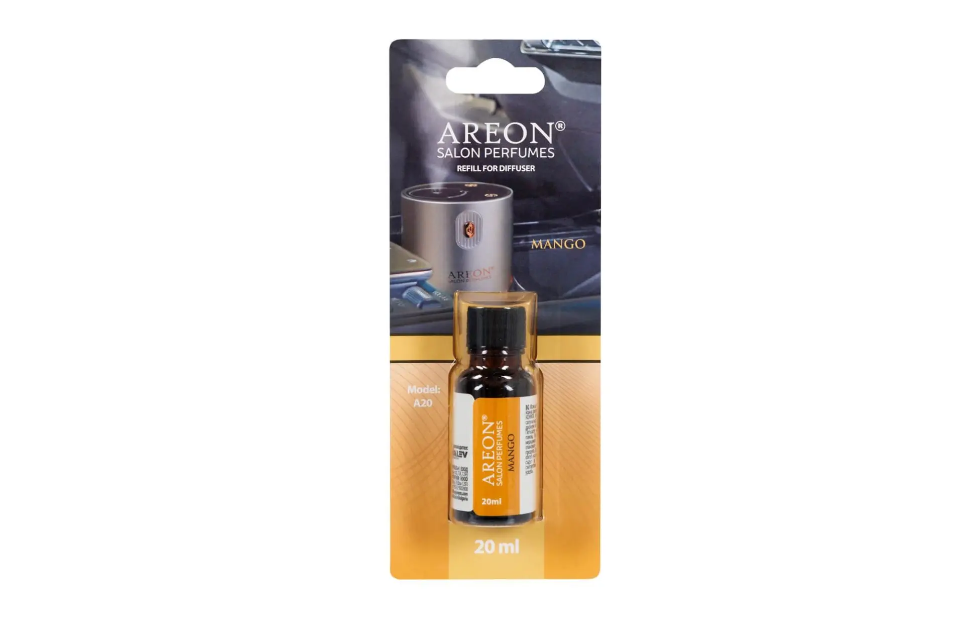 Areon A20 Ανταλλακτικό – Άρωμα: Mango, 20ml