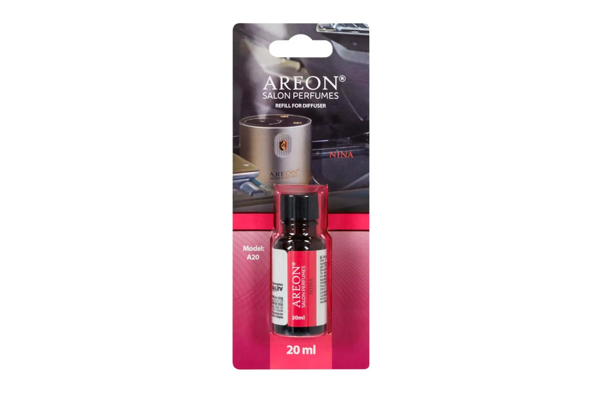Areon A20 Ανταλλακτικό – Άρωμα: Nina, 20ml