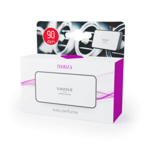VINOVE is a new brand of car perfumes, which was created by Polish enthusiasts in collaboration with French perfumers and Italian designers. The shape of the air fresheners fits into the style of modern cars. The fragrance lasts up to 90 days. Aroma66