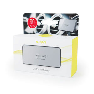 VINOVE is a new brand of car perfumes, which was created by Polish enthusiasts in collaboration with French perfumers and Italian designers. The shape of the air fresheners fits into the style of modern cars. The fragrance lasts up to 90 days. Aroma66