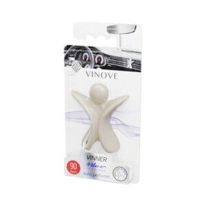 VINOVE is a new brand of car perfumes, which was created by Polish enthusiasts in collaboration with French perfumers and Italian designers. The shape of the air fresheners fits into the style of modern cars. The fragrance lasts up to 90 days. Aroma66